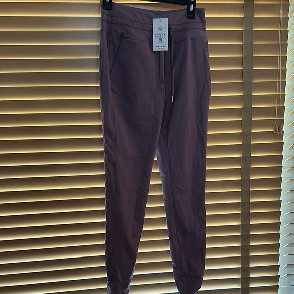 HALARA Pants - NWT HALARA Purple Track Pants
